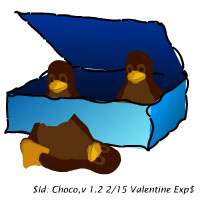 Chocolate Penguin ...